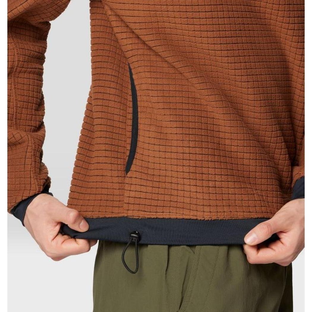 Mountain Hardwear Summit Grid Big Grid Half Zip-Men's - Clothing - Tops-Appalachian Outfitters