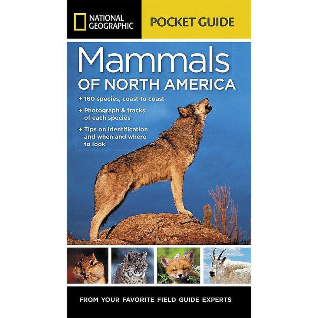 National Geographic Pocket Guide Mammals of N.A.-Books - Books-Appalachian Outfitters