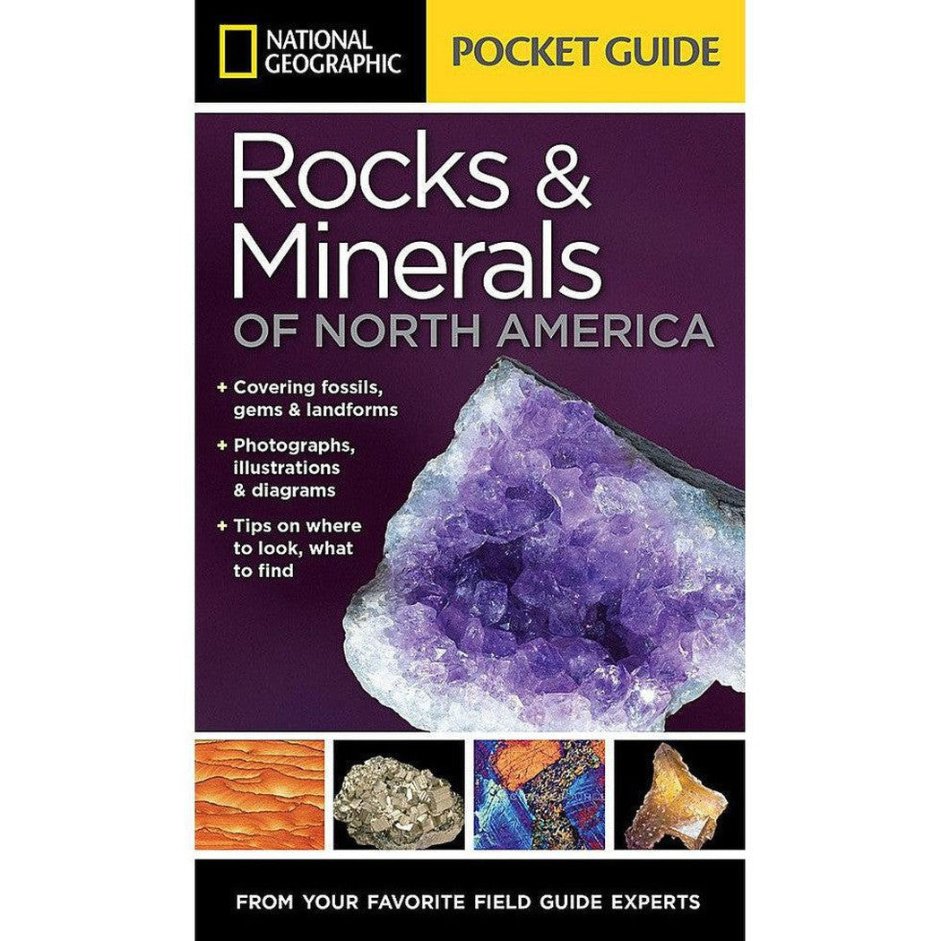 National Geographic Pocket Guide Rocks & Minerals of N.A.-Books - Books-Appalachian Outfitters