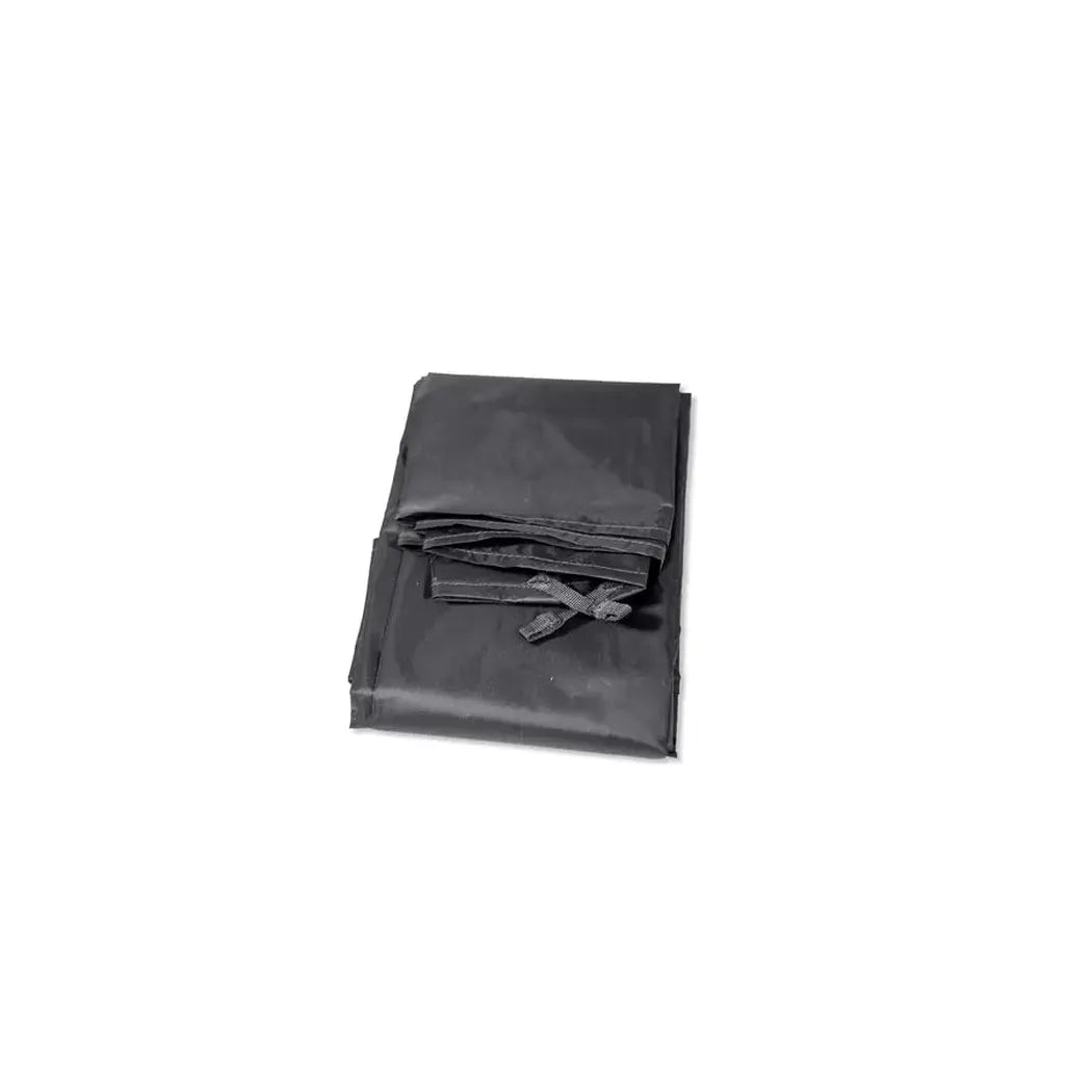 A folded black NEMO Dagger OSMO 2p Footprint lies flat against a white background.