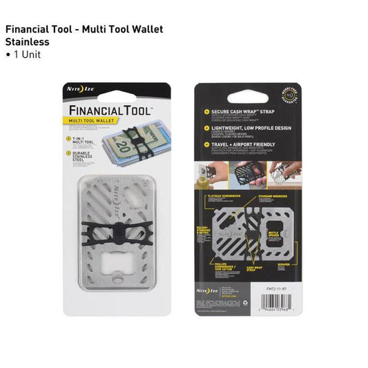 Nite Ize Financial Tool-Accessories - Wallets-Stainless-Appalachian Outfitters