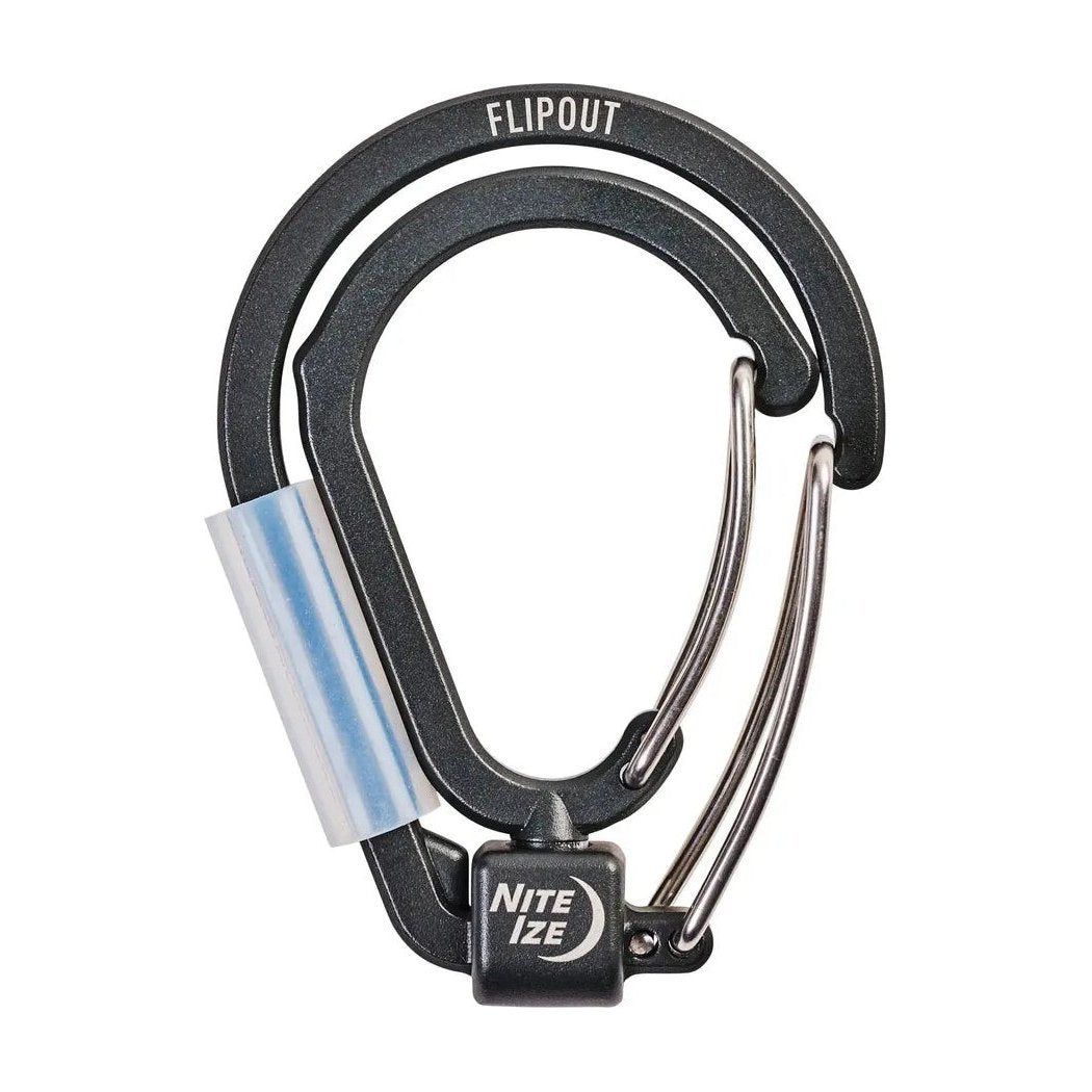 Nite Ize FlipOut Dual Carabiner-Camping - Accessories-Appalachian Outfitters
