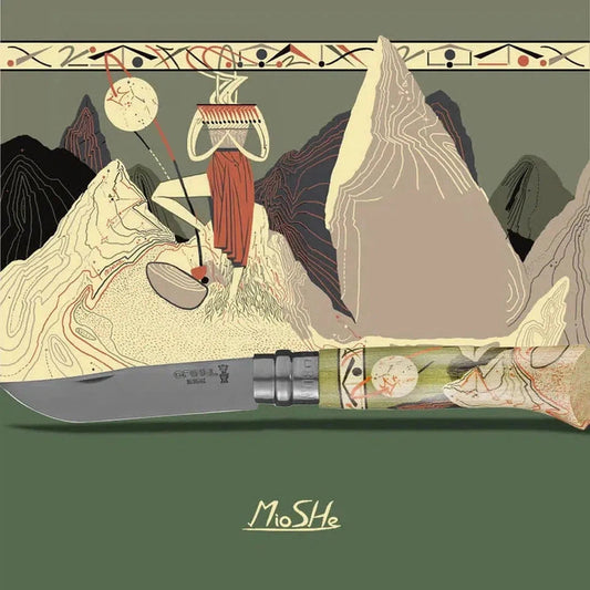 Opinel N.08 Artist Limited Nature Edition - Mioshe-Camping - Accessories - Knives-Appalachian Outfitters