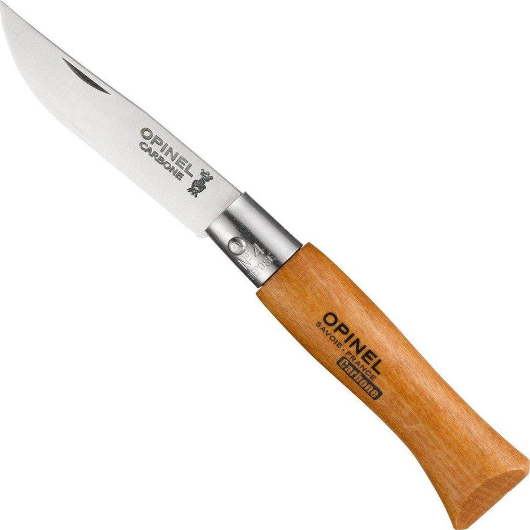 Opinel No.4 Carbon Folding Knife-Camping - Accessories - Knives-Appalachian Outfitters
