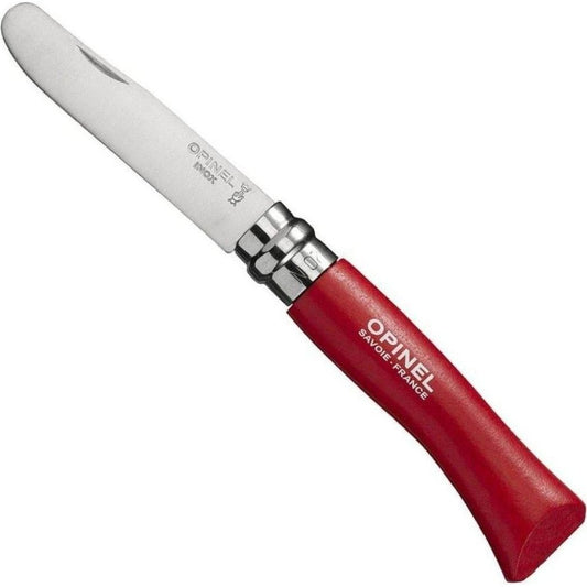 Opinel No. 7 My First Opinel Colored-Camping - Accessories - Knives-Red-Appalachian Outfitters