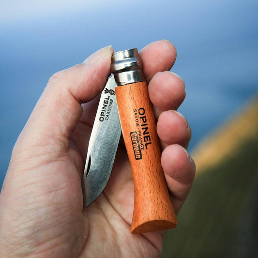 Opinel No.8 Carbon Steel Folding Knife-Camping - Accessories - Knives-Appalachian Outfitters