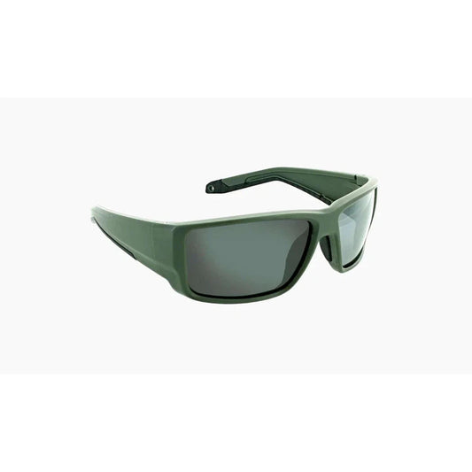 Optic Nerve Rampart-Accessories - Eyewear - Sunglasses-Matte Green-Brown w/ Silver Mirror-Appalachian Outfitters