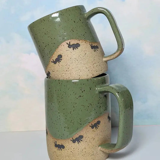 Osso Ceramics Ants On A Hill Mug-Camping - Cooking - Dishware-Appalachian Outfitters