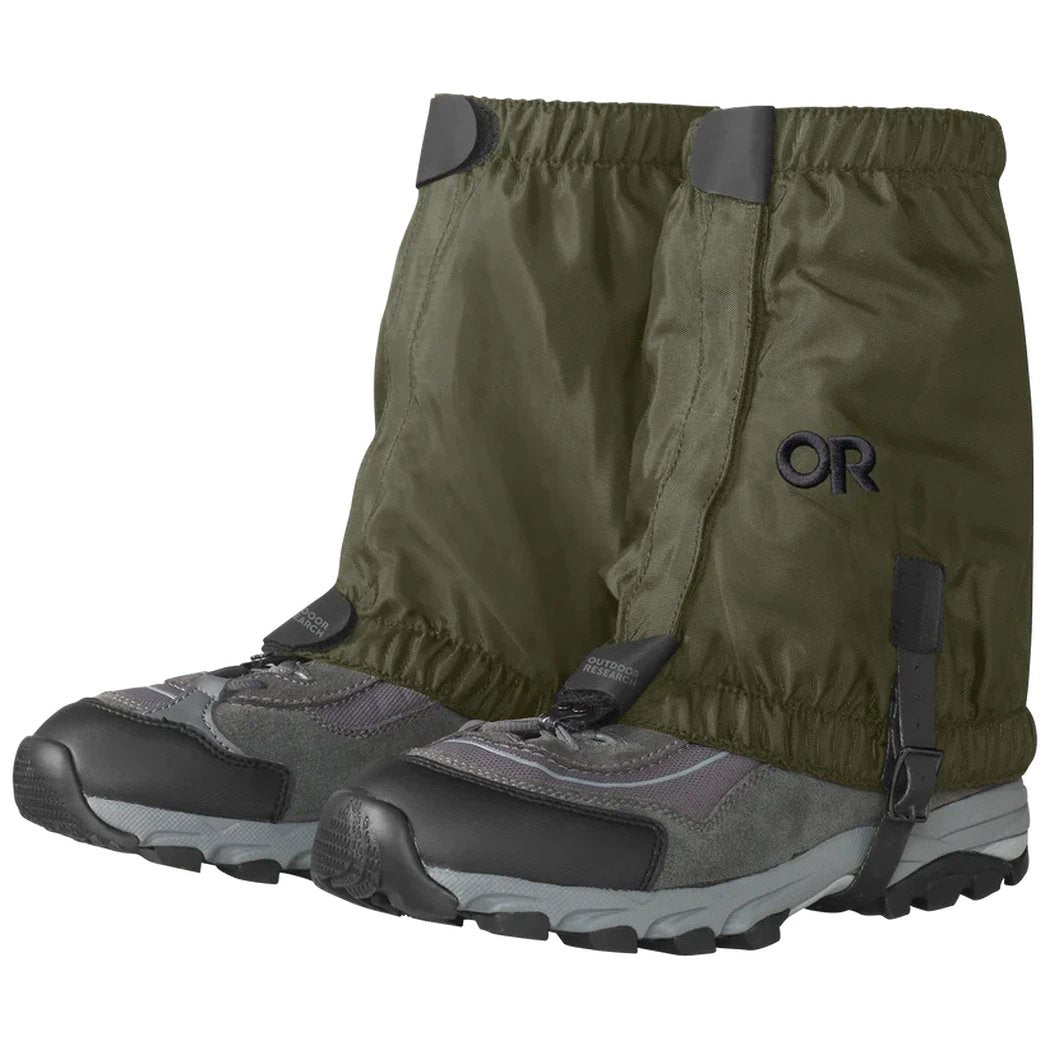 Outdoor Research Bugout Rocky Mountain Low Gaiters-Accessories - Gaiters-Fatigue-S/M-Appalachian Outfitters