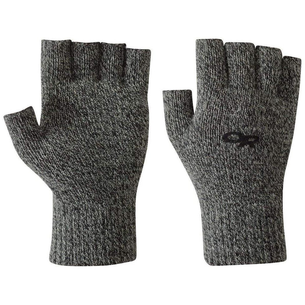 Outdoor Research Faibanks Fingerless Gloves-Accessories - Gloves - Unisex-Charcoal-S-M-Appalachian Outfitters