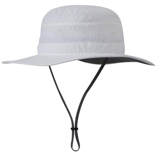 Outdoor Research Women's Solar Roller Sun Hat-Accessories - Hats - Women's-White Rice Embroidery-S-Appalachian Outfitters