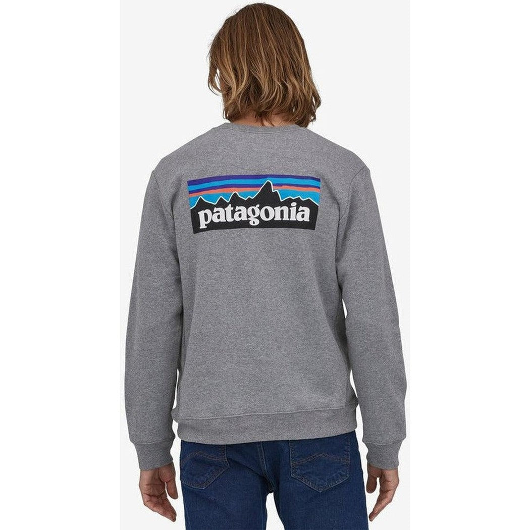 Patagonia Men's P-6 Logo Uprisal Crew Sweatshirt-Men's - Clothing - Tops-Appalachian Outfitters