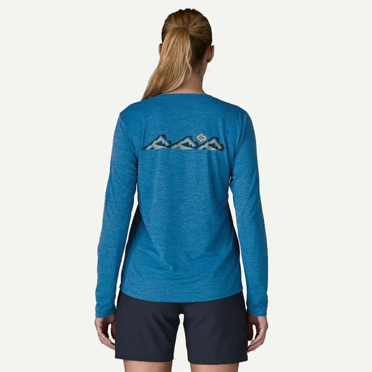 Patagonia Women' s Long Sleeve Cap Cool Daily Shirt - Trailcheck-Women's - Clothing - Tops-Appalachian Outfitters