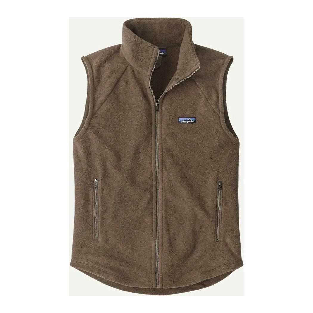 Patagonia Women's Classic Microdini Vest-Women's - Clothing - Jackets & Vests-Marlow Brown-S-Appalachian Outfitters