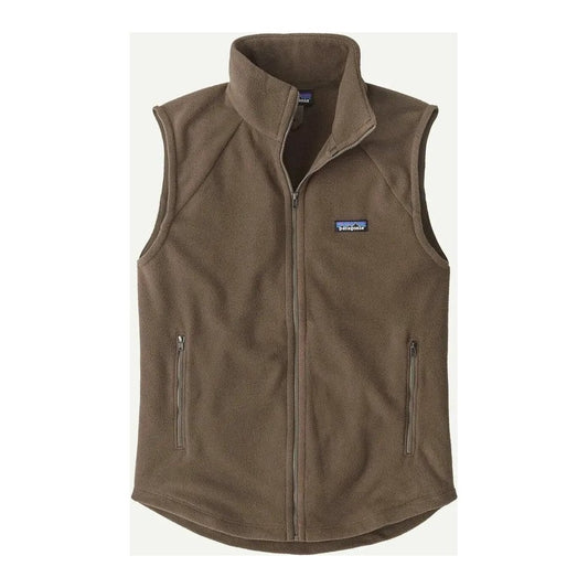 Patagonia Women's Classic Microdini Vest-Women's - Clothing - Jackets & Vests-Marlow Brown-S-Appalachian Outfitters