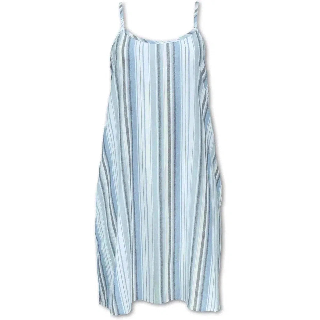 Purnell Women's Striped Slip Dress-Women's - Clothing - Dresses-Blue-4-Appalachian Outfitters