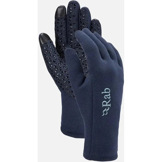 Rab Women's Power Stretch Contact Grip Glove-Accessories - Gloves - Women's-Deep Ink-S-Appalachian Outfitters