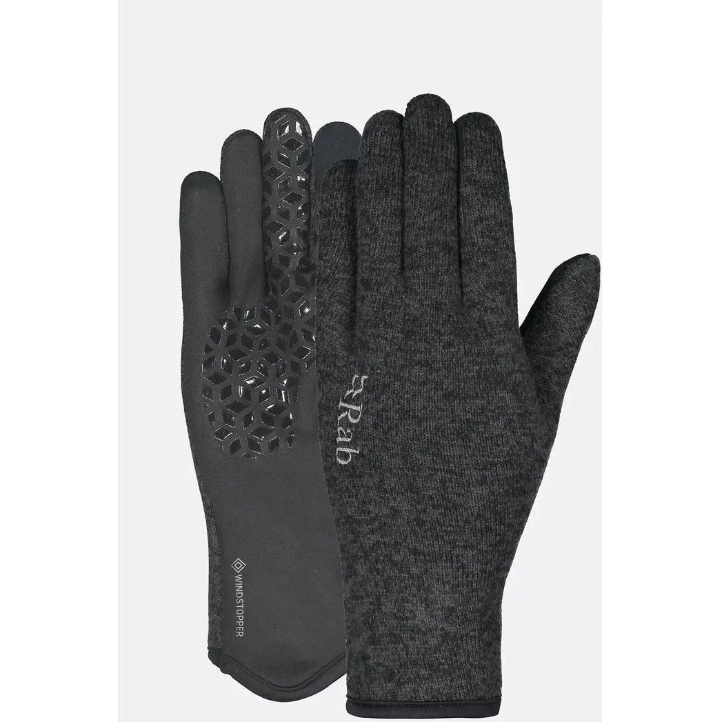 Rab Women's Quest Windstopper Gloves-Accessories - Gloves - Women's-Anthracite-S-Appalachian Outfitters