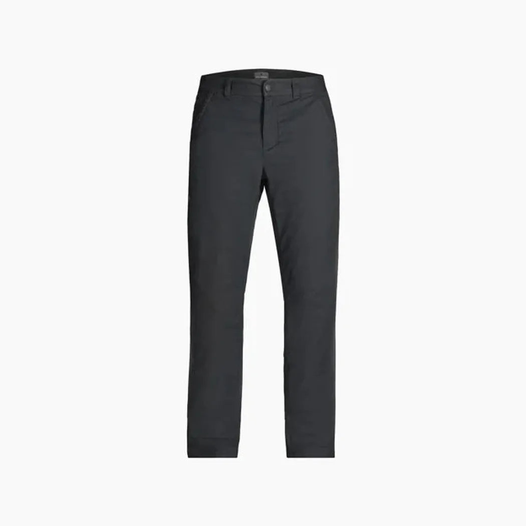 The Royal Robbins Men's Billy Goat BC Lined Pant in Granite is shown from the front with a plain white background.