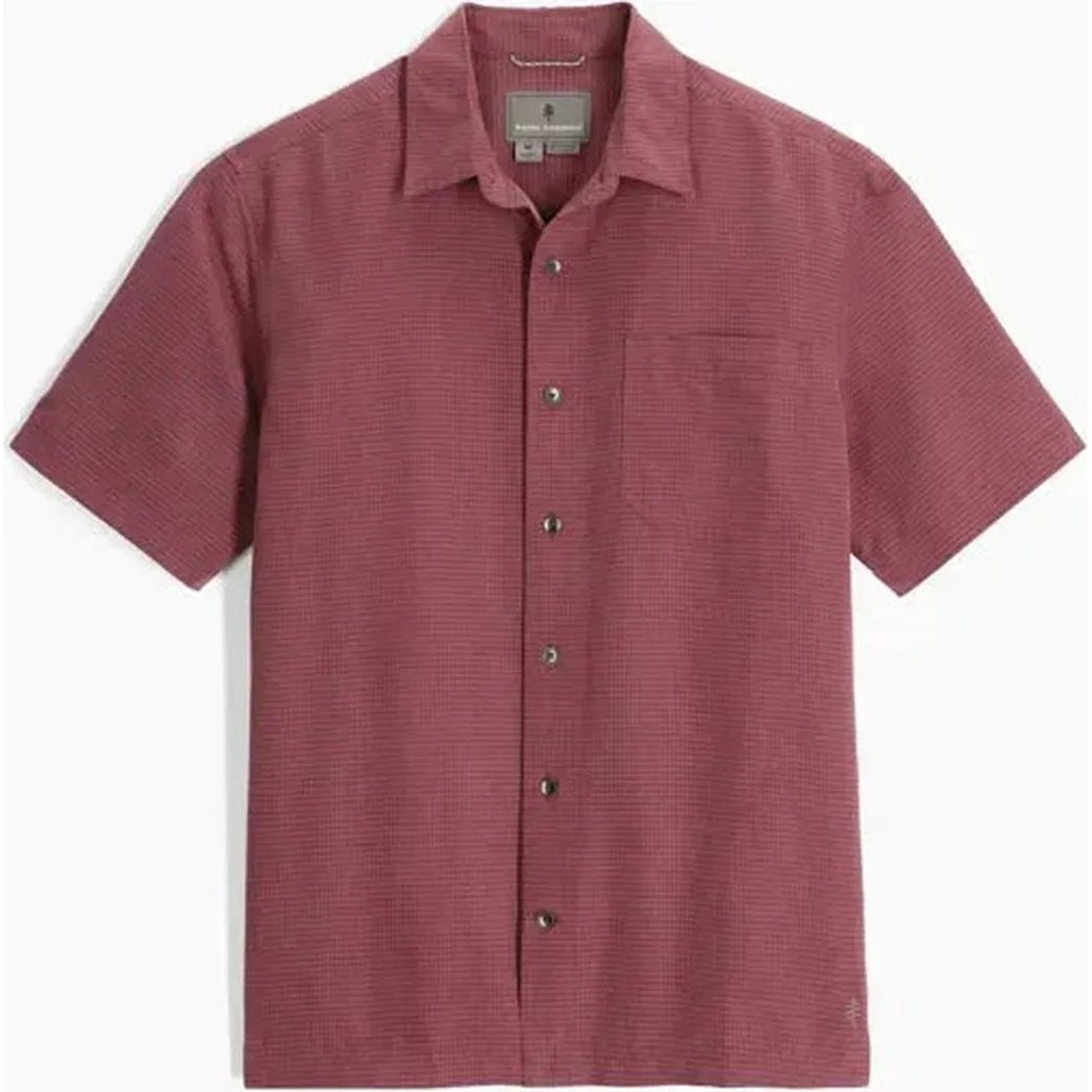 Royal Robbins Men's Desert Pucker Dry Short Sleeve-Men's - Clothing - Tops-Wild Rhubard-M-Appalachian Outfitters