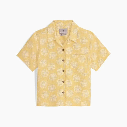 Royal Robbins Women's Camino Pucker Short Sleeve-Women's - Clothing - Tops-Sunbeam Ray Pt-S-Appalachian Outfitters