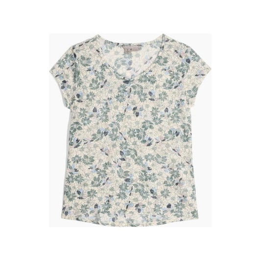 Royal Robbins Women's Featherweight Slub Tee-Women's - Clothing - Tops-Chalk Marigold Pt-S-Appalachian Outfitters