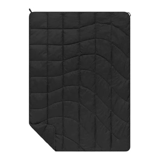 Rumpl Nanoloft Puffy Flame Blanket-Camping - Camp Furniture - Blankets-Black-Appalachian Outfitters