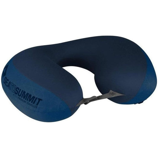 Sea To Summit Aeros Pillow Premium Traveller-Camping - Sleeping Pads - Pillows-Navy Blue-Appalachian Outfitters