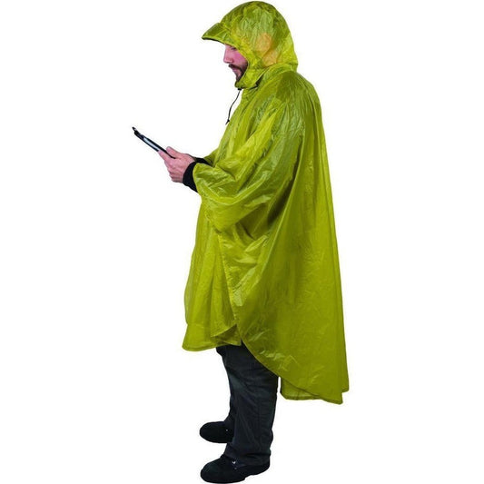 Sea To Summit Ultra-Sil Nano Poncho-Camping - Backpacks - Pack Accessories-Lime-Appalachian Outfitters