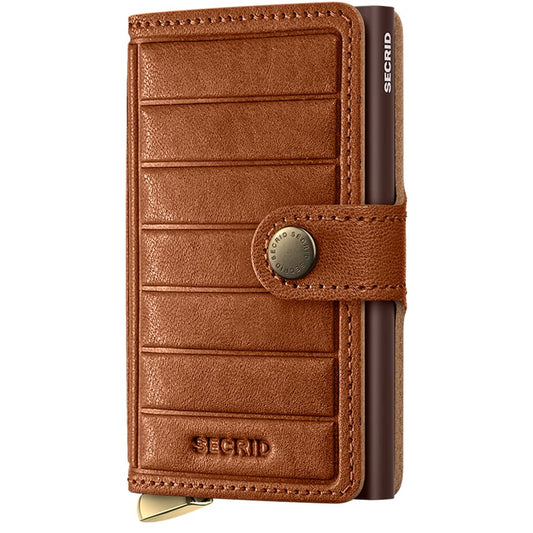 SECRID Premium Miniwallet Emboss Lines +-Accessories - Wallets-Appalachian Outfitters