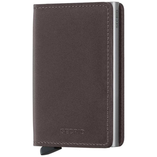 SECRID Slim Wallet - Original-Accessories - Wallets-Dark Brown-Appalachian Outfitters