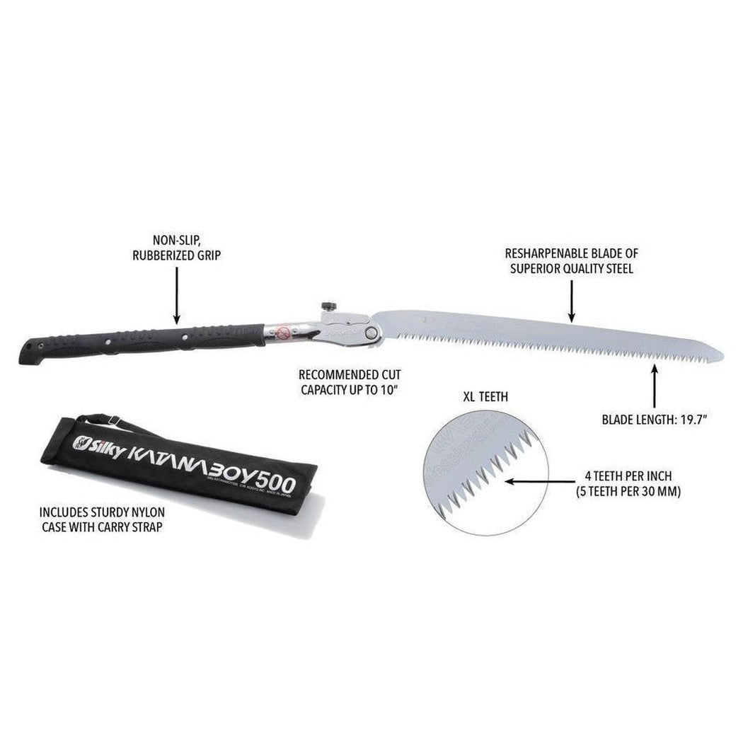Silky Katanaboy 500mm Folding Saw-Camping - Accessories - Saws-Appalachian Outfitters