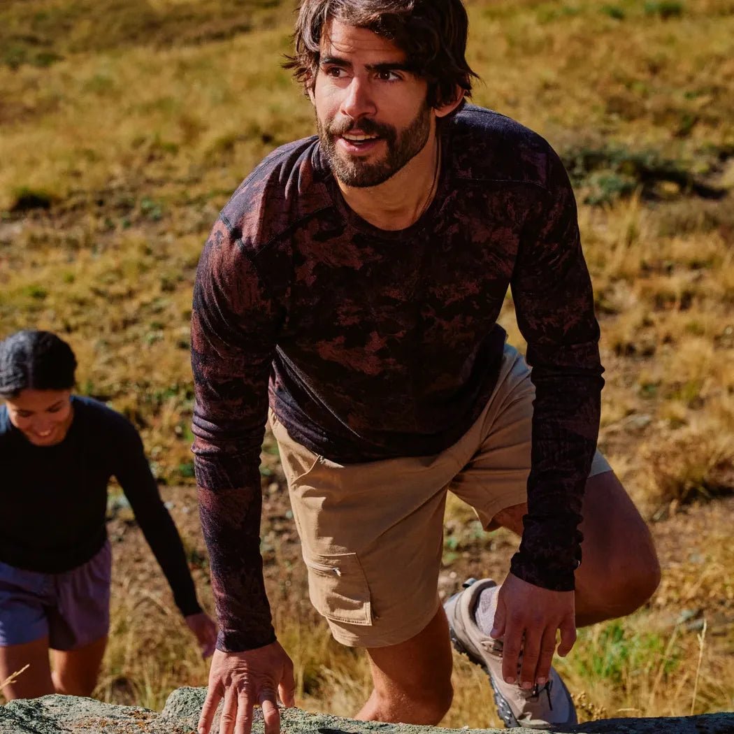 Smartwool Men's Classic All-Season Merino Base Layer Long Sleeve-Men's - Clothing - Baselayer-Appalachian Outfitters
