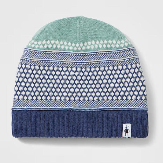 Smartwool Popcorn Cable Reversible Beanie-Accessories - Hats - Unisex-Nightfall Blue-Appalachian Outfitters