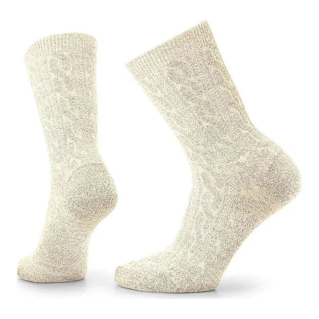 Smartwool Women's Everyday Cable Crew Socks-Accessories - Socks - Women's-Natural-S-Appalachian Outfitters