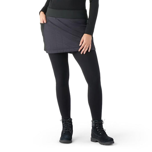 Smartwool Women's Smartloft Skirt-Women's - Clothing - Skirts/Skorts-Black-S-Appalachian Outfitters