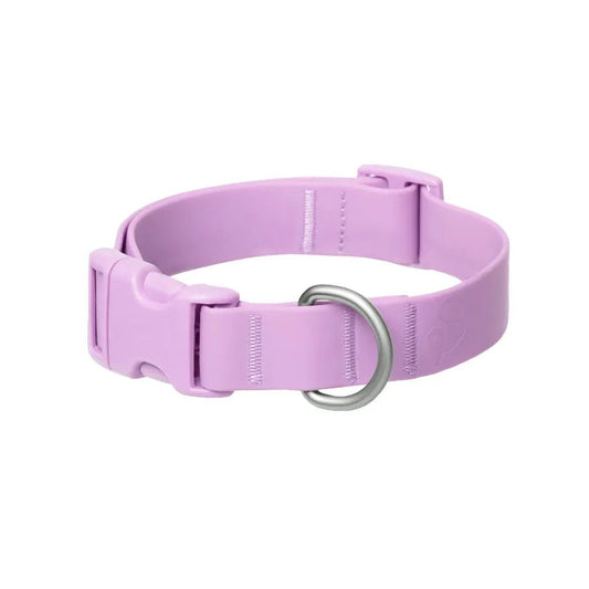 Springer Waterproof & Adjustable Dog Collar-Pets - Collars-Lilac-S-Appalachian Outfitters