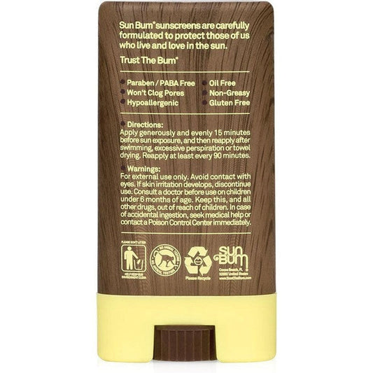 Sun Bum SPF 30 Sunscreen Face Stick-Camping - First Aid - Skin Care-Appalachian Outfitters