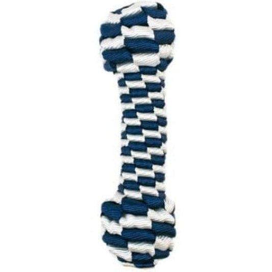 Tall Tails Navy Braided Bone Toy-Pets - Toys-Appalachian Outfitters
