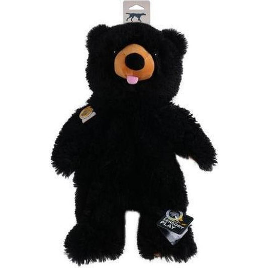 Tall Tails Stuffless Black Bear Squeaker Dog Toy-Pets - Toys-Appalachian Outfitters