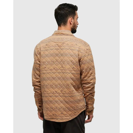 Tentree Men's Quilted Colville Shacket-Men's - Clothing - Tops-Appalachian Outfitters