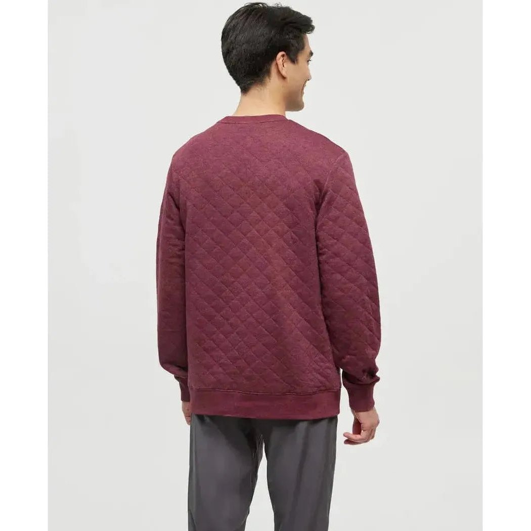 Tentree Men's Quilted Reynard Crew-Men's - Clothing - Tops-Appalachian Outfitters