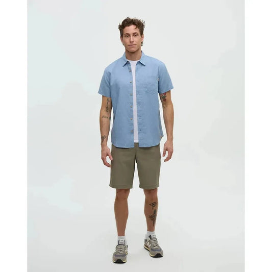 Tentree Men's Small Tree Mancos Shirt-Men's - Clothing - Tops-Appalachian Outfitters