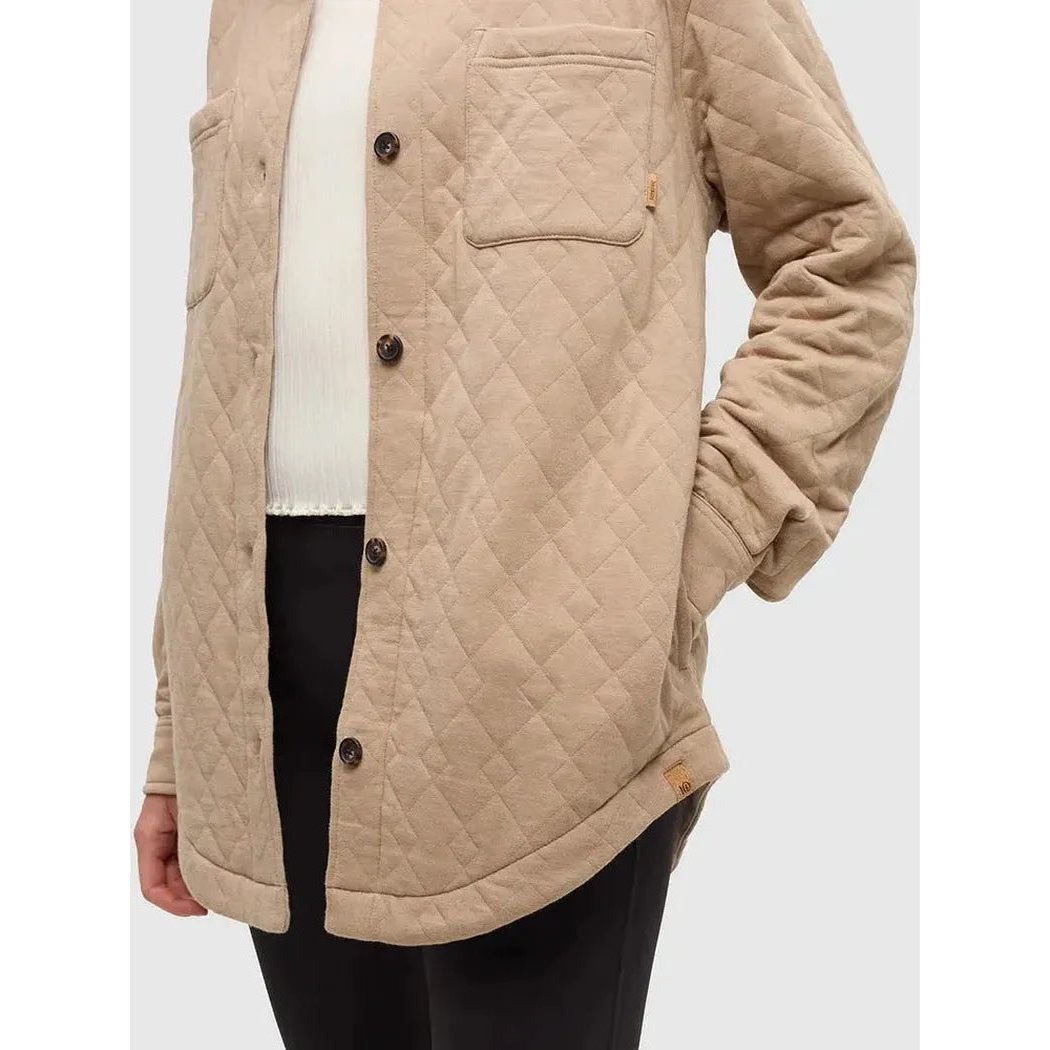 Tentree Women's Dunes Shacket-Women's - Clothing - Tops-Appalachian Outfitters