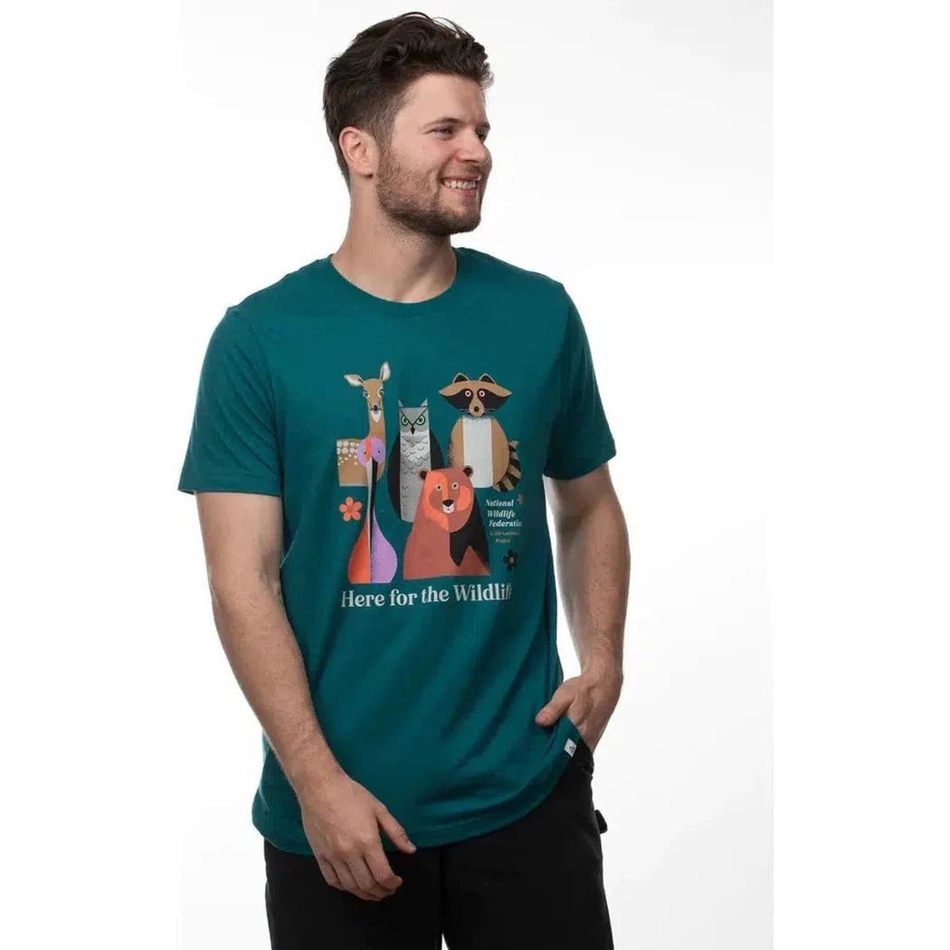 The Landmark Project Here for the Wildlife Unisex Tee-Unisex - Clothing - Tops-Appalachian Outfitters
