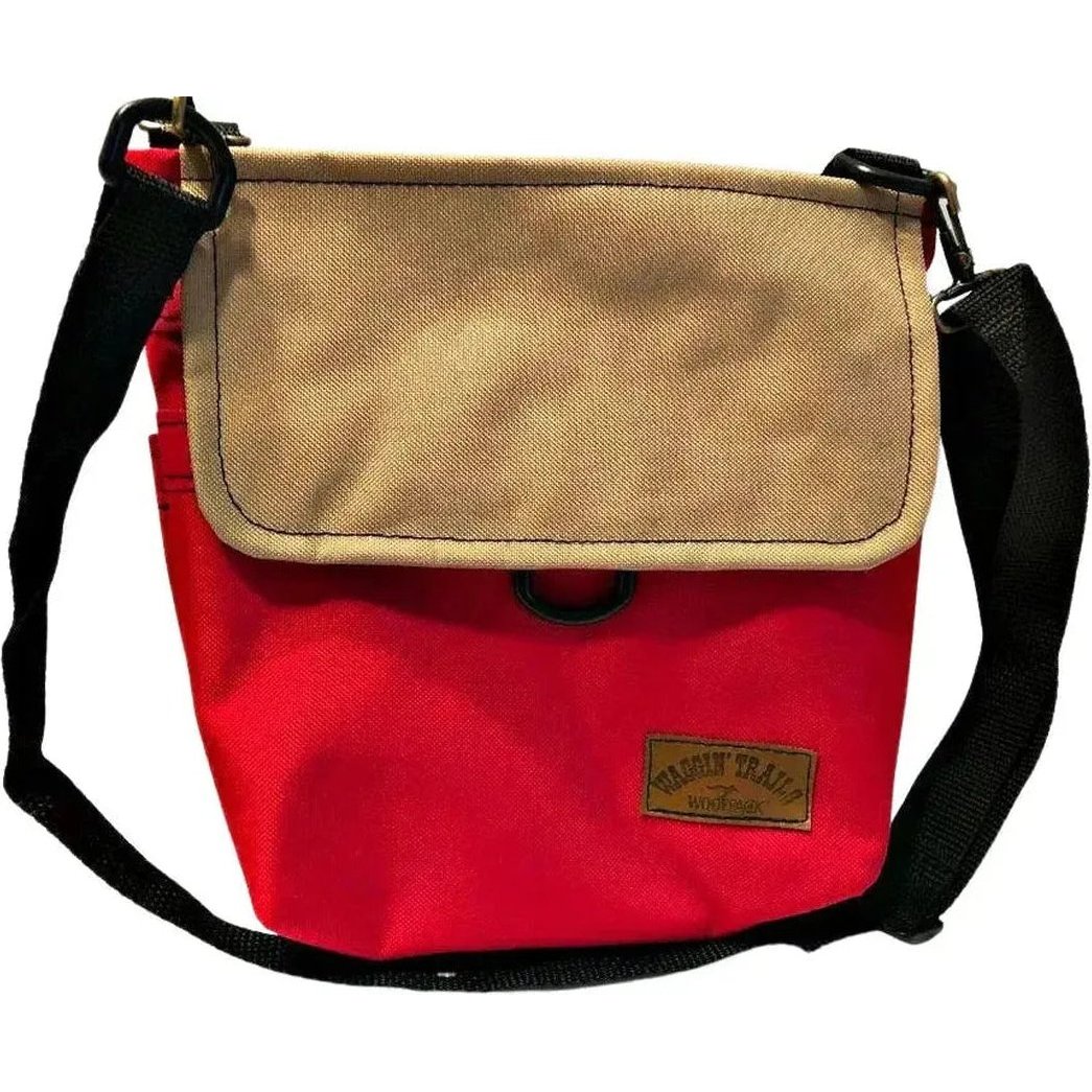 The WoofPack Dog Walking Accessory Bag-Pets - Packs-Red/Tan Plain-Appalachian Outfitters