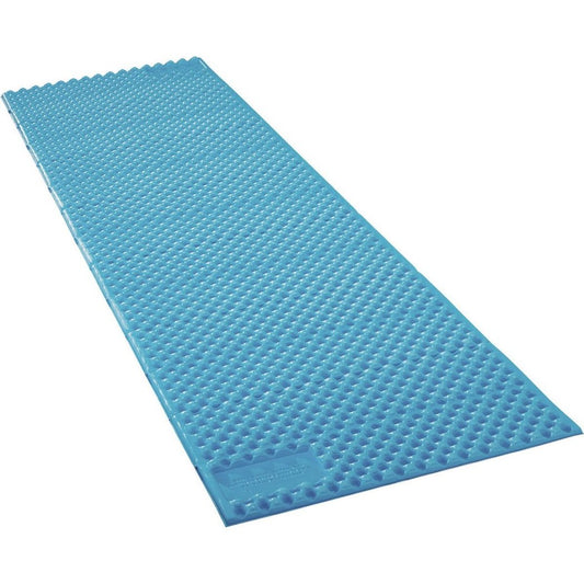 A side view of the Therm-a-Rest Z Lite SOL in Limon/Silver showing the textured surface against a white background.