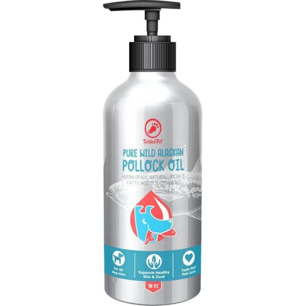 Tickled Pet Wild Alaskan Pollock Fish Oil for Dogs and Cats-Pets - Treats-Appalachian Outfitters