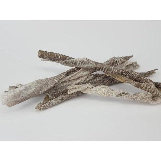 Tickled Pet Wild Icelandic Codfish Skin Twist 2 Oz-Pets - Treats-Appalachian Outfitters