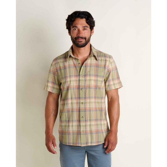 Toad & Co Men's Fletcher Short Sleeve Shirt-Men's - Clothing - Tops-Elderflower Pattern-L-Appalachian Outfitters